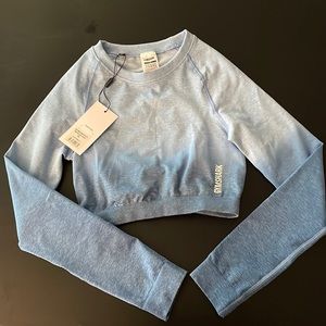 Gymshark Adapt Ombré Seamless Crop Top